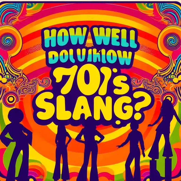 How Well Do You Know ’70s Slang?