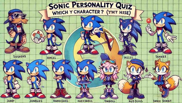 Sonic Personality Quiz | Which Character Are You?