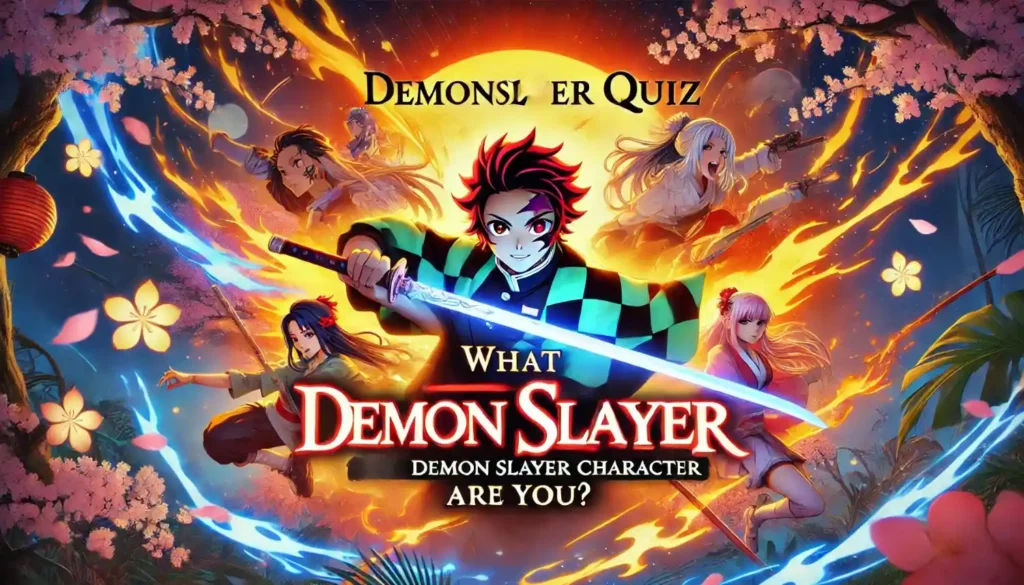 Demon Slayer Quiz What Demon Slayer character are you